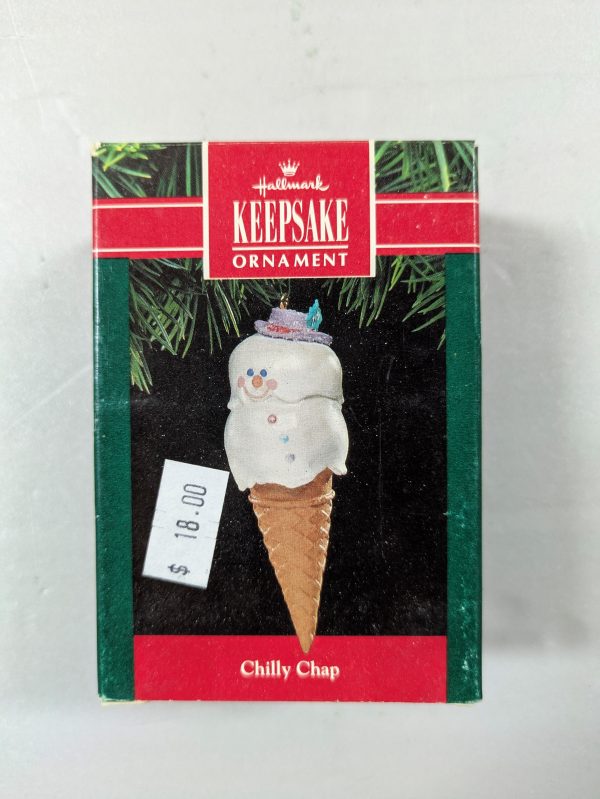 Hallmark Ornament Chilly Chap 1991
