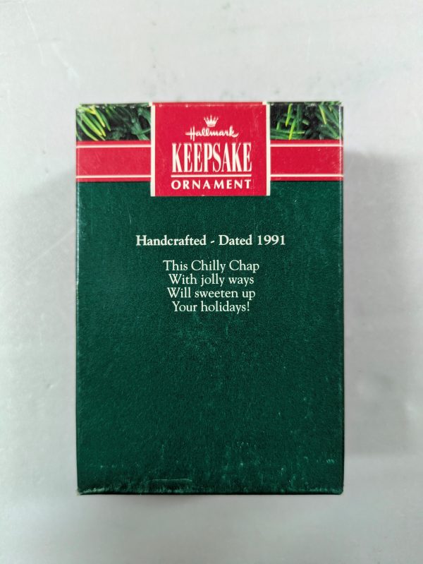 Hallmark Ornament Chilly Chap 1991 - Image 4