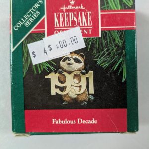 Hallmark Ornament Fabulous Decade 1991