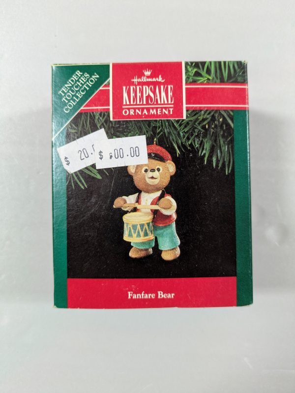 Hallmark Ornament Fanfare Bear 1991