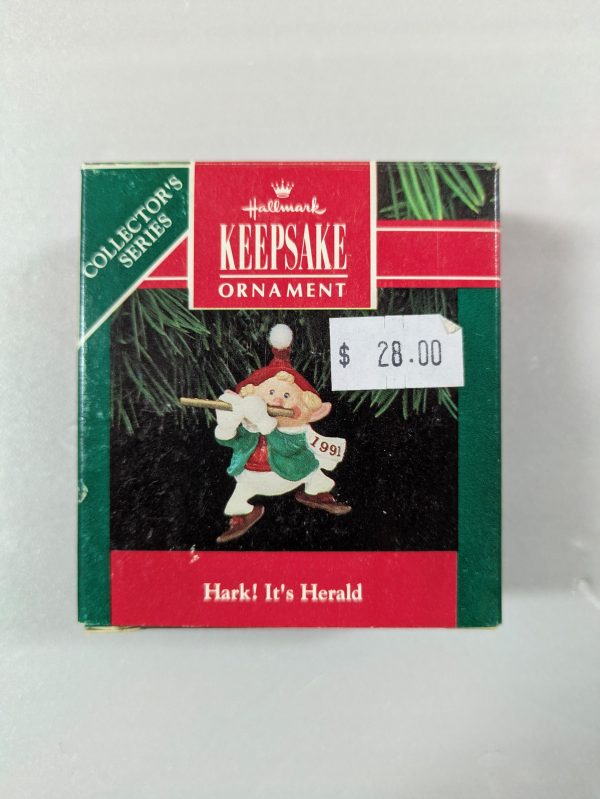 Hallmark Ornament Hark! It's Herald 1991