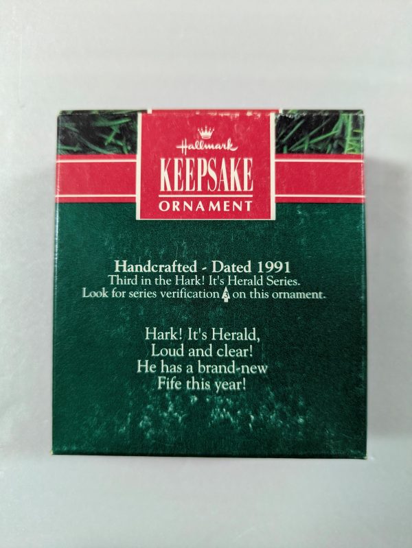 Hallmark Ornament Hark! It's Herald 1991 - Image 3