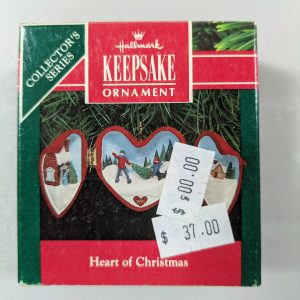 Hallmark Ornament Heart of Christmas 1991
