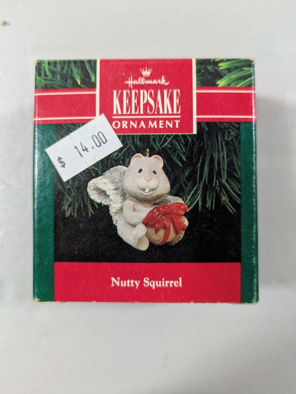 Hallmark Ornament Nutty Squirrel 1991
