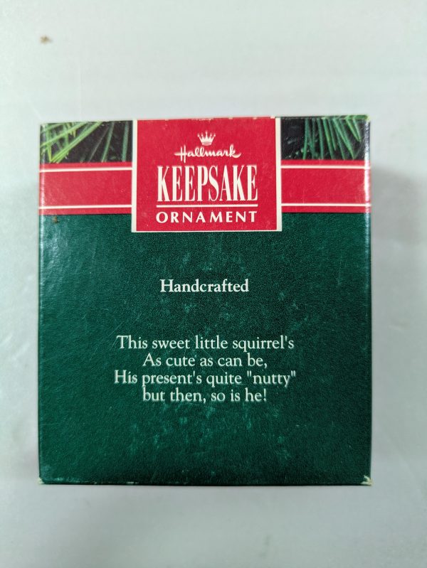 Hallmark Ornament Nutty Squirrel 1991 - Image 3