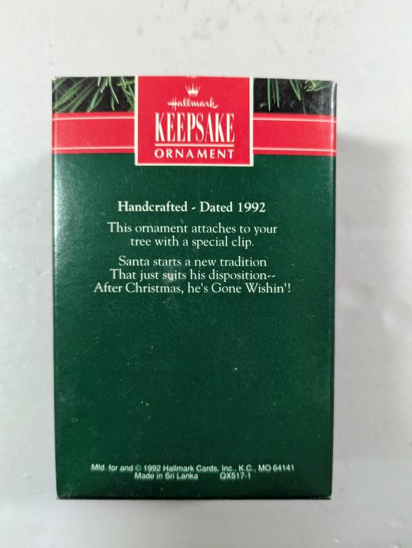 Hallmark Ornament Gone Wishin' 1992 - Image 3