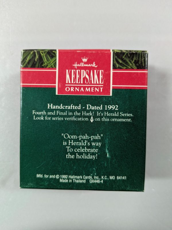 Hallmark Ornament Hark! It's Herald 1992 - Image 3