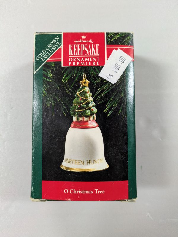 Hallmark Ornament O Christmas Tree 1992 - Image 2