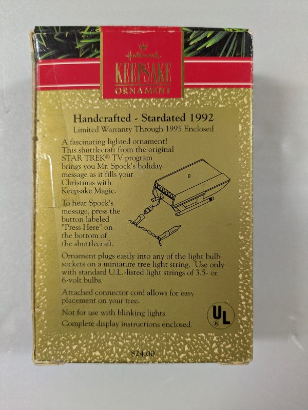 Hallmark Ornament Shuttlecraft Galileo 1992 - Image 3