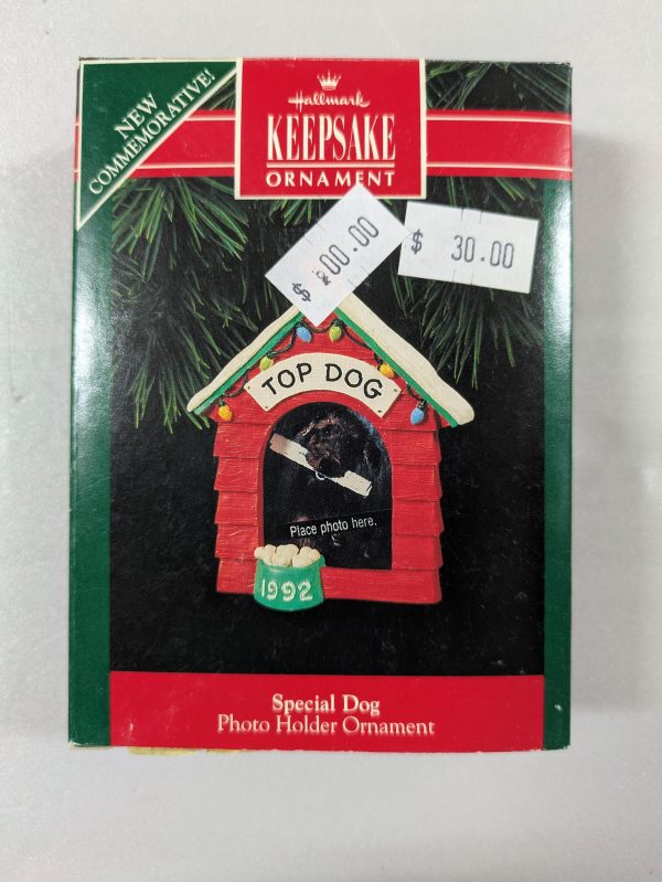 Hallmark Ornament Special Dog Photo Holder 1992 - Image 2