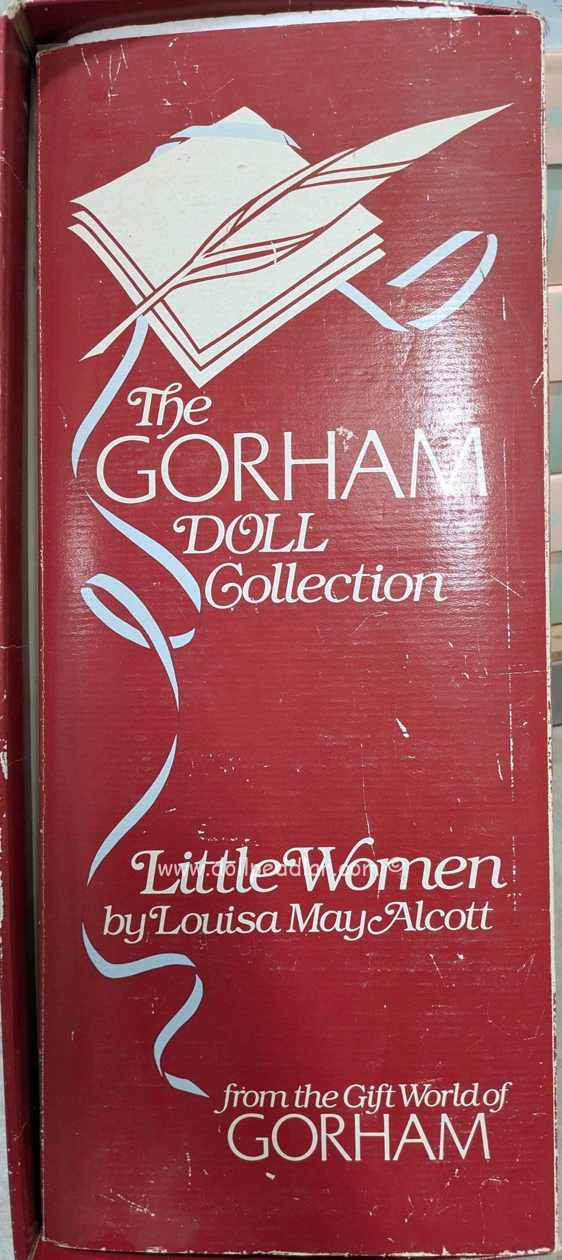 Meg from Little Women Porcelain Doll by Gorham Doll 18" NRFB - Image 7