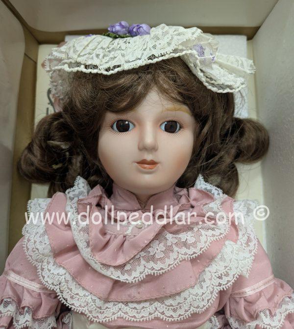 Meg from Little Women Porcelain Doll by Gorham Doll 18" NRFB - Image 2