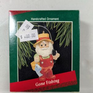 Hallmark Ornament Gone Fishing 1988