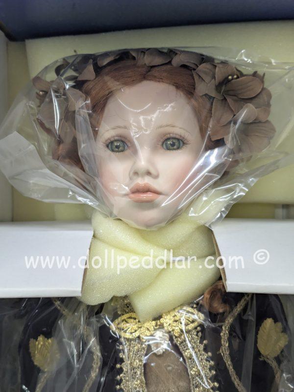 Angel's Touch Autumn Angel Porcelain Doll NRFB - Image 2