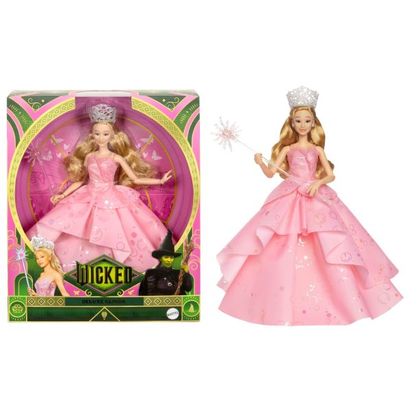HXY37 Mattel Creations Universal Wicked Deluxe Glinda (Ariana Grande) Doll