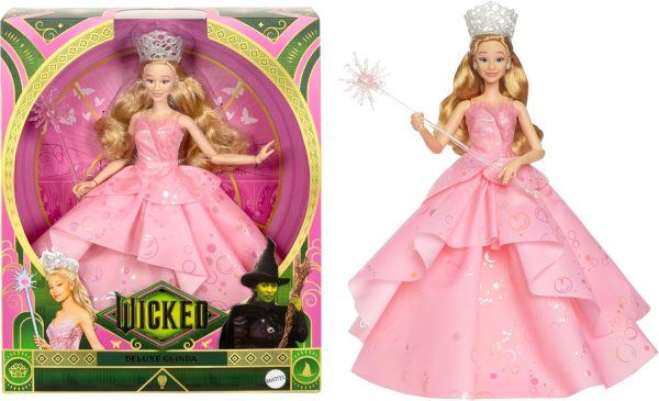 HXY37 Mattel Creations Universal Wicked Deluxe Glinda (Ariana Grande) Doll - Image 5