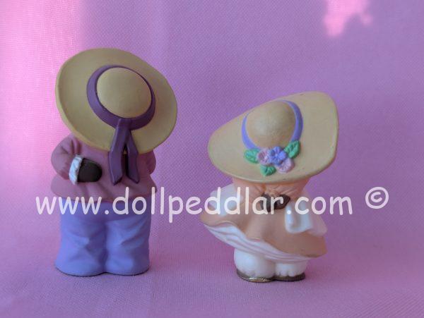 1986 Vintage Merry Miniatures Lamb Couple - Image 2