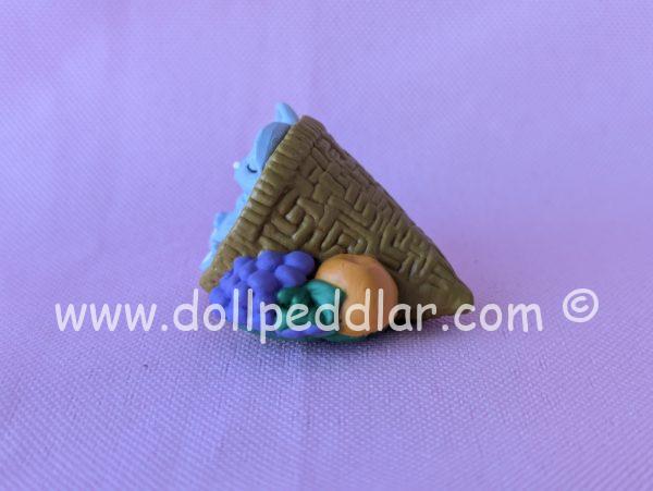 1988 Vintage Merry Miniatures Mouse in Cornucopia - Image 2