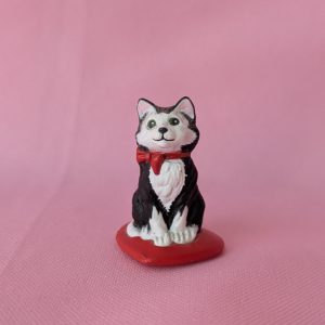 1988 Vintage Merry Miniatures Valentines’ Dog