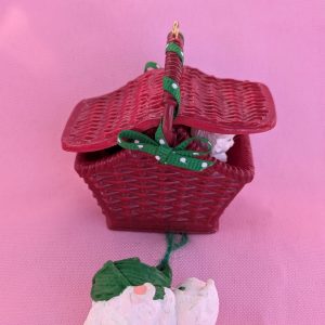 Hallmark Ornament Peek-A-Boo Kitties 1988 NO BOX