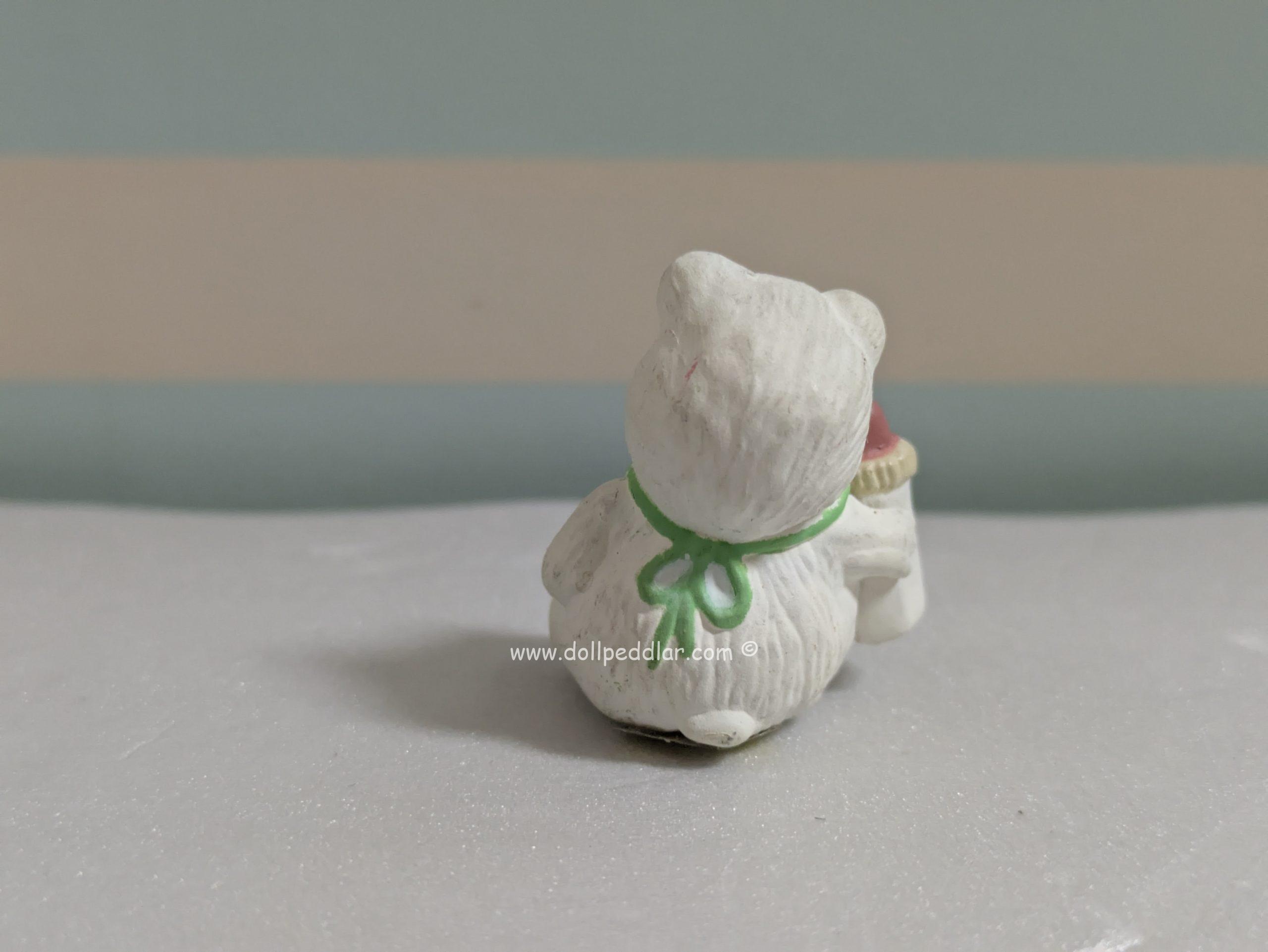1989 Vintage Merry Miniatures Baby's 1st Christmas Bear - Image 2