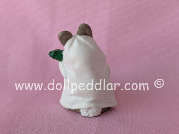 1989 Vintage Merry Miniatures Bunny in Ghost Costume - Image 2