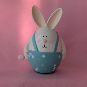 1987 Vintage Merry Miniatures Wind Up Bunny