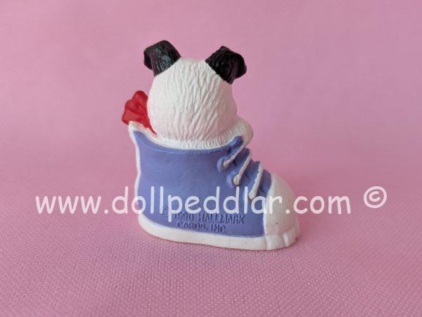 1990 Vintage Merry Miniatures Puppy in Shoe - Image 2