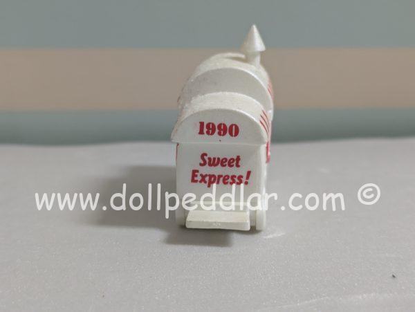 1990 Vintage Merry Miniatures Sweet Express White Peppermint Car - Image 2