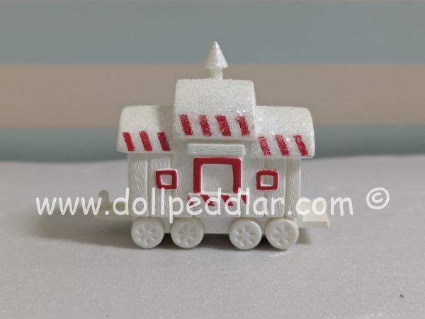 1990 Vintage Merry Miniatures Sweet Express White Peppermint Car - Image 4