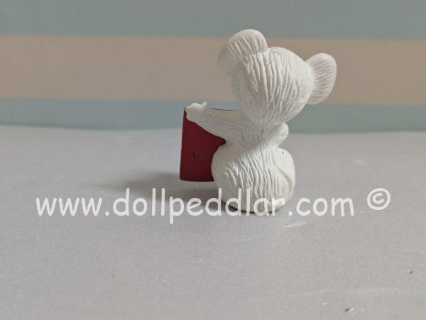 1990 Vintage Merry Miniatures Mouse with Report Card - Image 2
