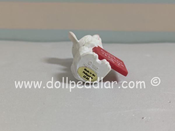 1990 Vintage Merry Miniatures Mouse with Report Card - Image 4