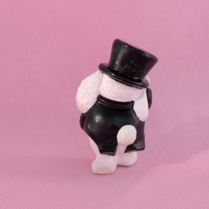 1990 Vintage Merry Miniatures You’re Tops Dapper Rabbit
