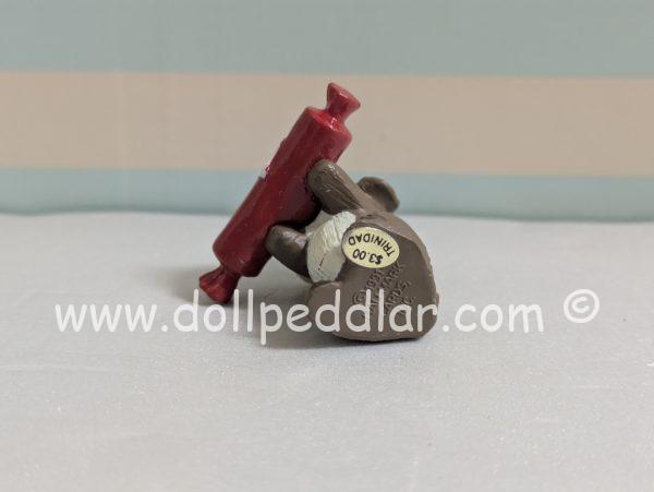 1991 Vintage Merry Miniatures Dog with Gift - Image 5