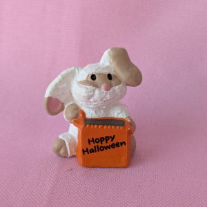 1991 Vintage Merry Miniatures Mummy Bunny Halloween