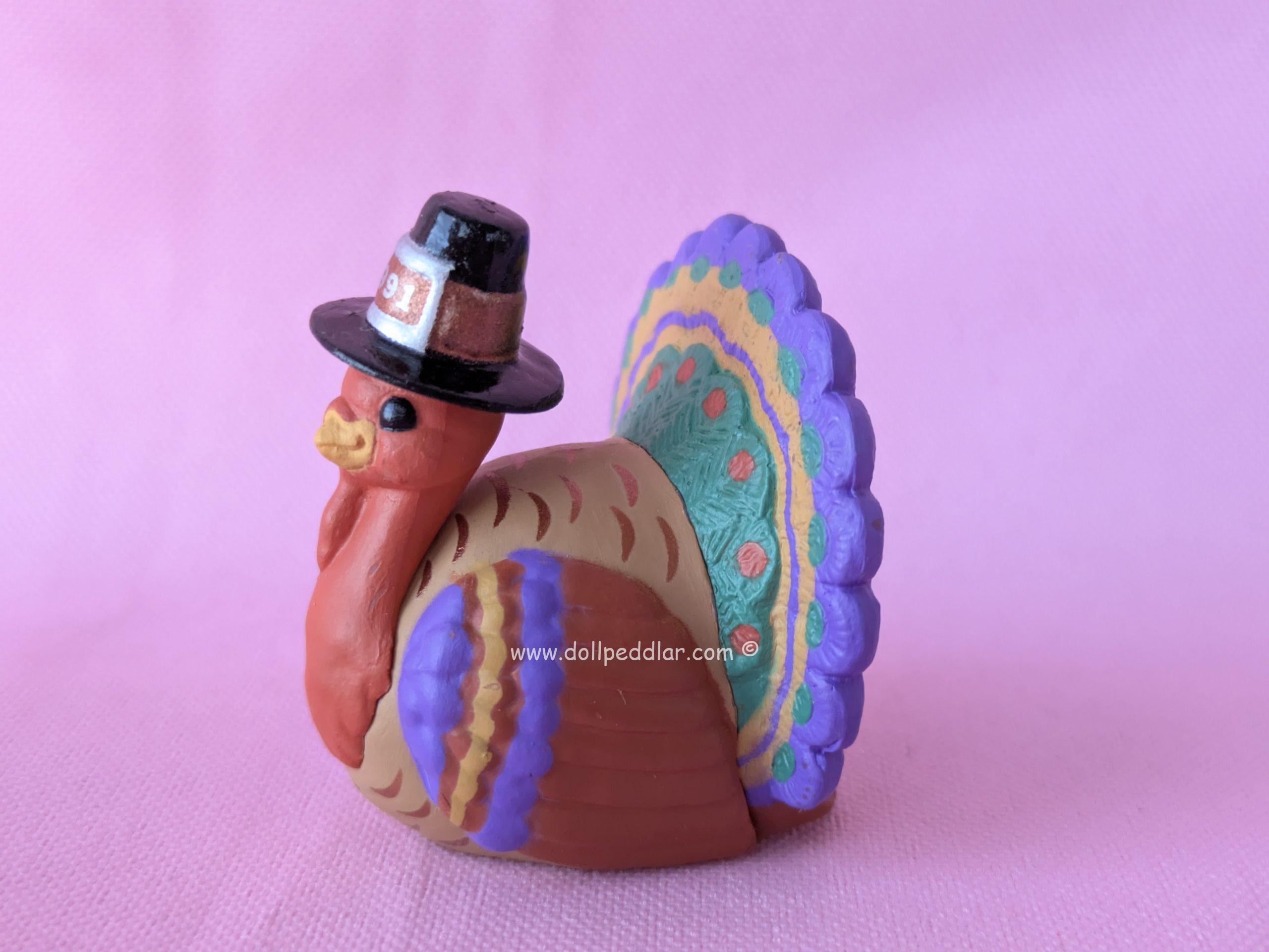 1991 Vintage Merry Miniatures Thanksgiving Turkey - Image 2