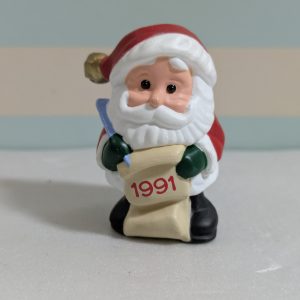 1991 Vintage Merry Miniatures Santa’s List