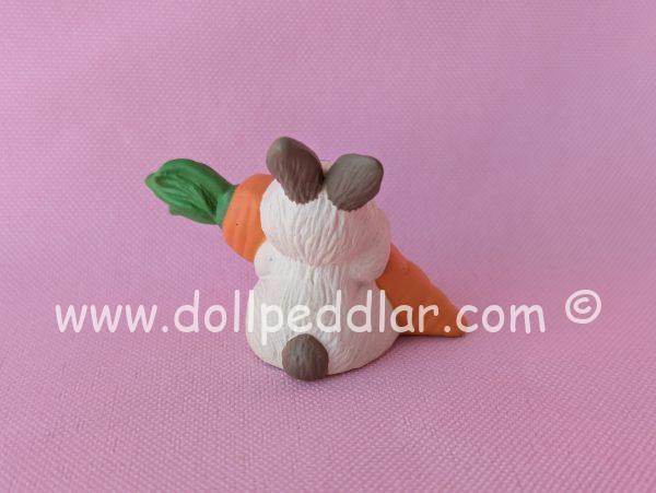 1992 Vintage Merry Miniatures Bunny with Big Carrot - Image 2