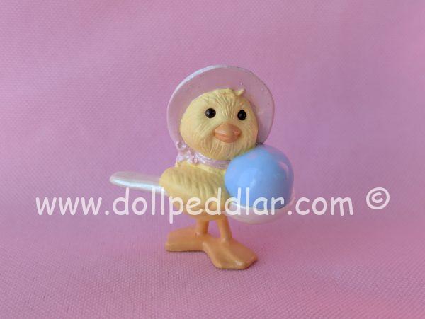 1992 Vintage Merry Miniatures Duckling Egg Carry