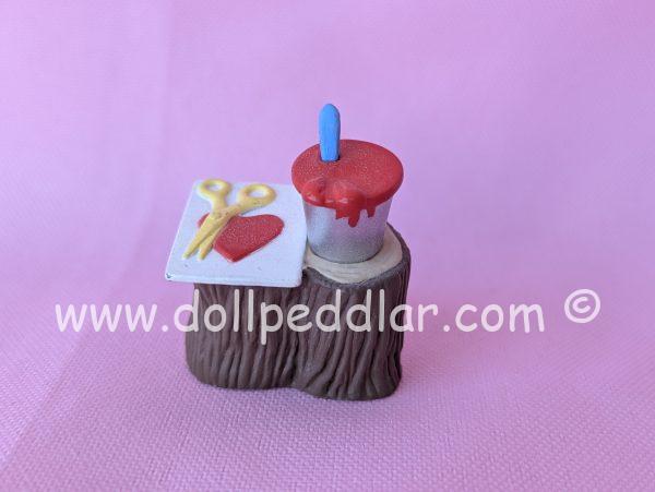 1992 Vintage Merry Miniatures Crafting Tree Stump