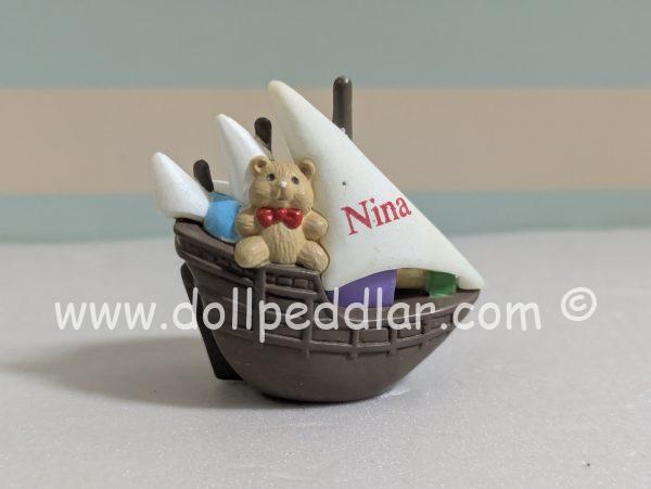 1992 Vintage Merry Miniatures Nina Ship