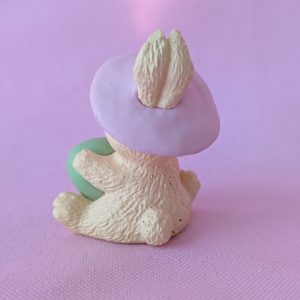 1992 Vintage Merry Miniatures Bunny Painting Easter Egg