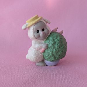 1992 Vintage Merry Miniatures Sheep Sheering Hedge