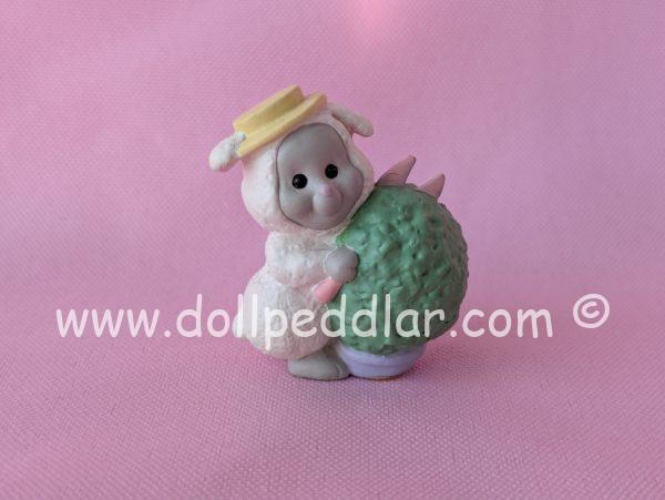 1992 Vintage Merry Miniatures Sheep Sheering Hedge