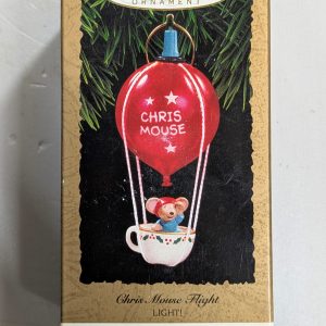 Hallmark Ornament Chris Mouse Flight 1993 NRFB