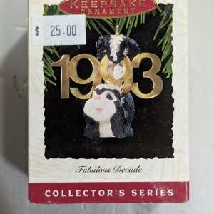 Hallmark Ornament Fabulous Decade #4 1993 NRFB