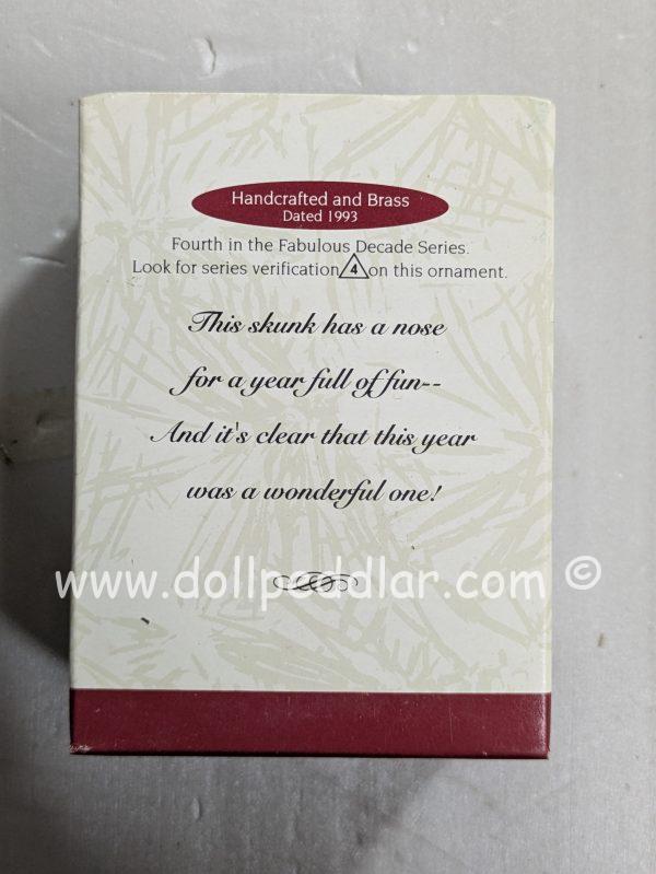 Hallmark Ornament Fabulous Decade #4 1993 NRFB - Image 2