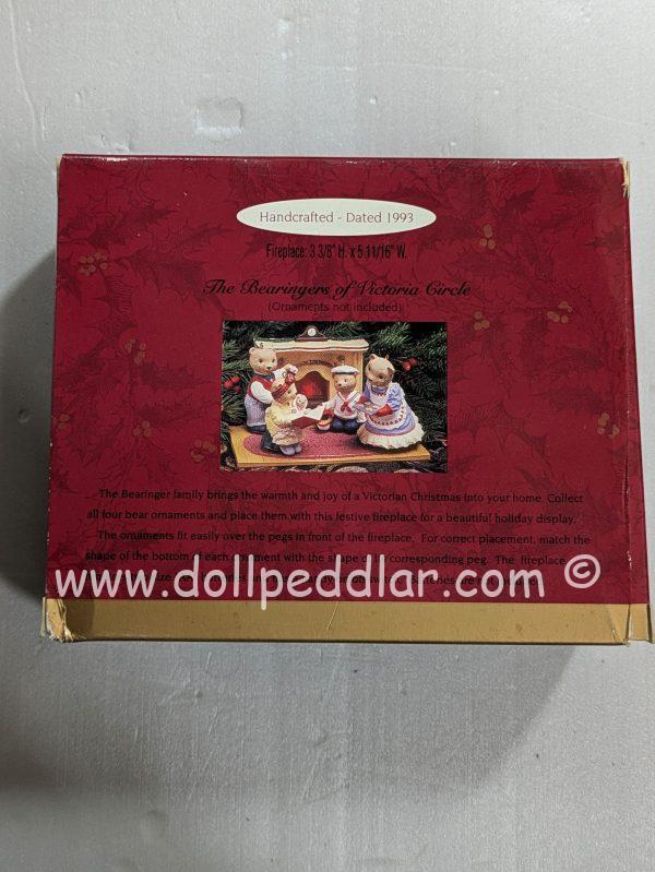 Hallmark Ornament Flickering Light Fireplace 1993 NRFB - Image 2