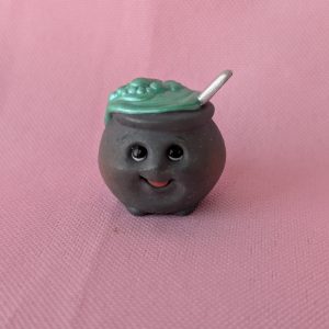 1993 Vintage Merry Miniatures Halloween Cauldron
