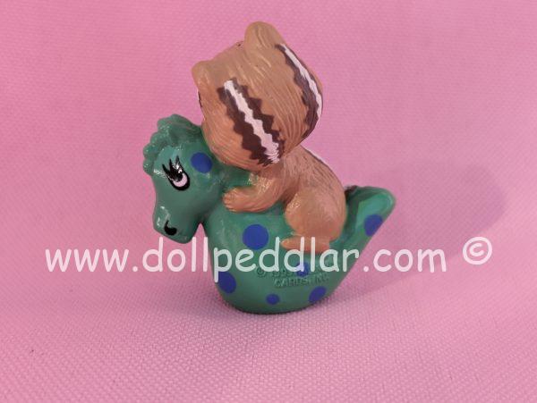 1993 Vintage Merry Miniatures Chipmunk Playing on Seahorse - Image 2